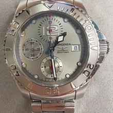 浪琴 LONGINES 型號L37823567 半金黑面 深海征服者 錶徑43mm 自動機芯 2023/MAY 新品 歷史價格詳細信息