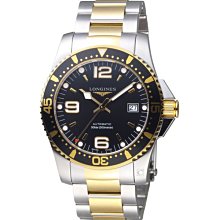 浪琴錶 LONGINES 深海征服者 44mm 藍浪鬼 L38414966 藍水鬼 300m 機械自動上鏈 錶況內詳 歷史價格詳細信息