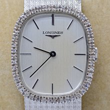 《寶萊精品》Longines 浪琴銀白薄圓型手動女子錶 歷史價格詳細信息