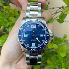 浪琴 LONGINES 型號L37823567 半金黑面 深海征服者 錶徑43mm 自動機芯 2023/MAY 新品 歷史價格詳細信息
