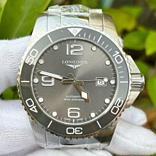 浪琴 LONGINES 型號L37823567 半金黑面 深海征服者 錶徑43mm 自動機芯 2023/MAY 新品 歷史價格詳細信息