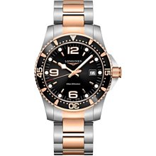浪琴錶 LONGINES 深海征服者 44mm 藍浪鬼 L38414966 藍水鬼 300m 機械自動上鏈 錶況內詳 歷史價格詳細信息
