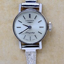 《寶萊精品》Longines 浪琴銀白薄圓型手動女子錶 歷史價格詳細信息