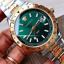 現貨VERSACE Virtus 立體V字浮雕 銀白色錶盤 金色配銀色不鏽鋼錶帶 石英 女士手錶 VEHC00719 歷史價格詳細信息
