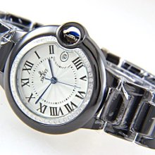 (六四三精品)豹紋錶面.金面.銀錶殼.黑外框.水晶鑽.矽膠帶.摺疊扣精準錶! 歷史價格詳細信息