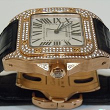 卡地亞 山度士 cartier santos 中型 九成新（已售出） 歷史價格詳細信息