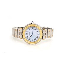 卡地亞手錶 Cartier  PARIS VERMEIL TANK QUARTZS仕女手錶 歷史價格詳細信息