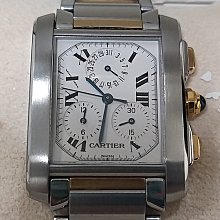保證真品 Cartier 卡地亞 Pasha 正18K黃K金 750 38.5mm 自動機械男錶 附盒單 歷史價格詳細信息