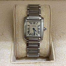 Cartier Tank Française 貝殼面 半金坦克 二手美品 歷史價格詳細信息