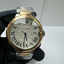 二手99新 Cartier 卡地亞藍氣球系列 WGBB0017男士機械手錶  18k（紅色）表徑42mm  2016年購買  幾乎全新 歷史價格詳細信息