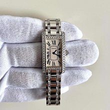 卡地亞 CARTIER 95新Tank Must 小型坦克 錶徑寬29.5*22mm 石英~原廠盒單 2022年底 歷史價格詳細信息