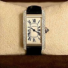 Cartier  法國坦克18k金半金款 自動上鍊機械錶 歷史價格詳細信息