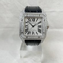 卡地亞 山度士 cartier santos 中型 九成新（已售出） 歷史價格詳細信息