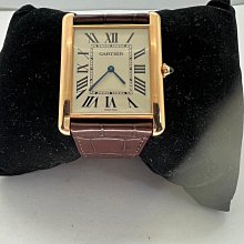 Cartier 卡地亞 Tank Française女錶8成新 無盒單 歷史價格詳細信息