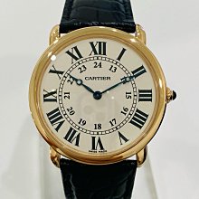 金運名錶當舖 Cartier 卡地亞 Santos 100 2878 中型款 自動機芯 玫瑰金 精鋼34 皮革 單錶現貨Y60 歷史價格詳細信息