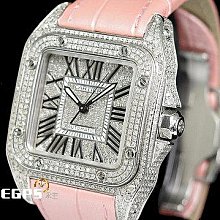 卡地亞 山度士 cartier santos 中型 九成新（已售出） 歷史價格詳細信息