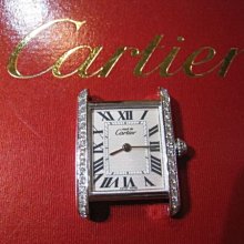 【愛錶回春中心】  Cartier 加鑲鑽後 再鍍白K..... (專業代鑲鑽石 回春.請自備錶)~ 歷史價格詳細信息