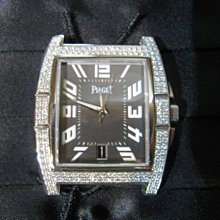 PIAGET 伯爵 8706D2 18k白金原裝滿天星鑽石女士石英腕錶 n0991 歷史價格詳細信息