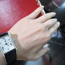 【愛錶回春中心】  Cartier 加鑲鑽後 再鍍白K..... (專業代鑲鑽石 回春.請自備錶)~ 歷史價格詳細信息