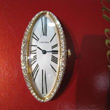 【愛錶回春中心】  Cartier 加鑲鑽後 再鍍白K..... (專業代鑲鑽石 回春.請自備錶)~ 歷史價格詳細信息