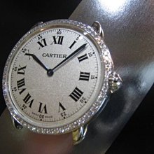 【愛錶回春中心】  Cartier 加鑲鑽後 再鍍白K..... (專業代鑲鑽石 回春.請自備錶)~ 歷史價格詳細信息