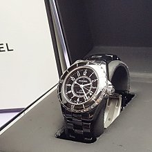 CHANEL 香奈兒  J12 黑色 陶瓷 38mm 機械腕錶. 歷史價格詳細信息
