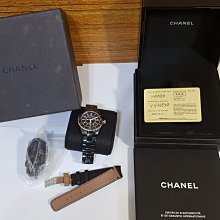 CHANEL 香奈兒 J12 ELECTRO H7122 38MM 黑色 陶瓷 彩虹時標 限量1200只 歷史價格詳細信息