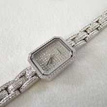 CHANEL Premiere 香奈兒 經典 金色 皮穿鍊手錶 首映錶 石英錶 M號 方糖 歷史價格詳細信息