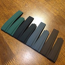 錶帶屋 20mm 圓弧頭PU色線膠錶帶膠帶含安全扣組合代用勞力士黑水鬼綠水鬼 Rolex 16610 daytona 歷史價格詳細信息