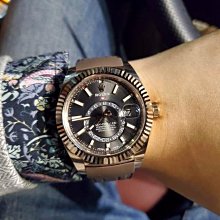 勞力士 326934 藍面天行者 ROLEX sky dweller 品項近全新 新錶即貼膜 少戴 126500 336934可參考 歷史價格詳細信息