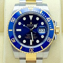 Rolex 勞力士 藍水鬼 Submariner 藍面 半金 41MM 3235 126613LB 20.12 歷史價格詳細信息