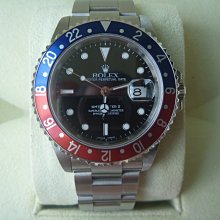 ROLEX16710紅藍圈Z3字頭盒單齊全近全新品 歷史價格詳細信息