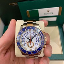 『已交流』????????????勞力士 116680 大遊艇 ROLEX Yacht-Master II 遊艇名仕II型 帆船倒數計時  陶瓷框 賓士針 歷史價格詳細信息