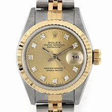 賀成交【JDPS 御典品 / 勞力士專賣】ROLEX錶 69178 MA面 18K金 26mm 附盒證 編號I-120628R 歷史價格詳細信息