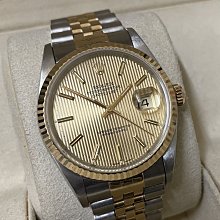 Rolex 勞力士 16233 半金 黑面 十鑽包台 歷史價格詳細信息