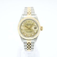 勞力士18K金女鑽表-新款包台10鑽面盤-新款狗頭印記(聖伯納犬)-全部原廠無拋整-約8成新 歷史價格詳細信息