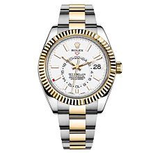 【玩錶交流】全新品 ROLEX 326933 金面 Sky-dweller 天行者 五珠帶 42mm 2024/5 歷史價格詳細信息