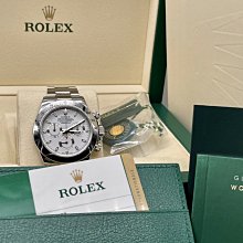 ROLEX 勞力士 126500LN 全新未使用 最新日期 2024/ 7月 新款白熊貓 最便宜的價格 大眾當舖L778 歷史價格詳細信息