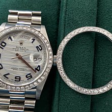 ROLEX 16234,18039,18239用原裝白k圈 1601,1803,16013,16014,16233,18038,18238~ 歷史價格詳細信息