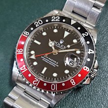 勞力士-Rolex GMT-MASTER 美航空飛行員設計兩地時針 Ref.6542格林尼治型腕錶 超強夜光效 歷史價格詳細信息