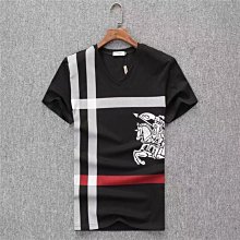 現貨熱銷-BURBERRY 格紋棉質深藍色長袖襯衫(女款) 1830505-34 M號 歷史價格詳細信息