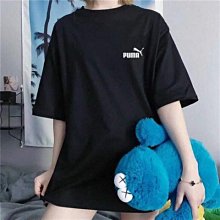 PUMA 彪馬短袖T恤 豹子logo反光標 女生衣著 女上衣 T恤 運動T恤 純棉百搭寬鬆圓領T恤 短袖 短t 套頭衫 男女情侶T恤 短袖打底衫 歷史價格詳細信息