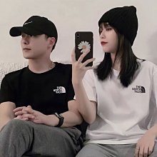 THE NORTH FACE 北面T恤 夏季休閒運動T恤圓領寬鬆T恤純棉T恤 男生T恤 短袖 短踢 背後logo印花T 短袖打底衫 歷史價格詳細信息