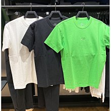 Nike T恤 Sportswear Swoosh 男款 基本款 大勾 圓領 棉質 運動休閒 黑 白  DC5095-010 歷史價格詳細信息