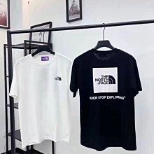 THE NORTH FACE 北面T恤 夏季休閒運動T恤圓領寬鬆T恤純棉T恤 男生T恤 短袖 短踢 背後logo印花T 短袖打底衫 歷史價格詳細信息