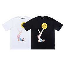 現貨-Palm Angels天使歐美復古運動校服褲滿印小熊拼爆款接織帶直筒休閑長褲簡約 歷史價格詳細信息