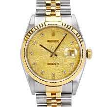 賀成交【JDPS 御典品 / 勞力士專賣】ROLEX錶 69178 MA面 18K金 26mm 附盒證 編號I-120628R 歷史價格詳細信息