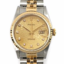 賀成交【JDPS 御典品 / 勞力士專賣】ROLEX錶 69178 MA面 18K金 26mm 附盒證 編號I-120628R 歷史價格詳細信息