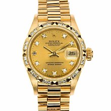 賀成交【JDPS 御典品 / 勞力士專賣】ROLEX錶 69178 MA面 18K金 26mm 附盒證 編號I-120628R 歷史價格詳細信息