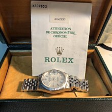 勞力士 rolex 16200 阿拉伯數字紀念面盤 歷史價格詳細信息